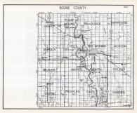 Boone County Map, Iowa State Atlas 1930c